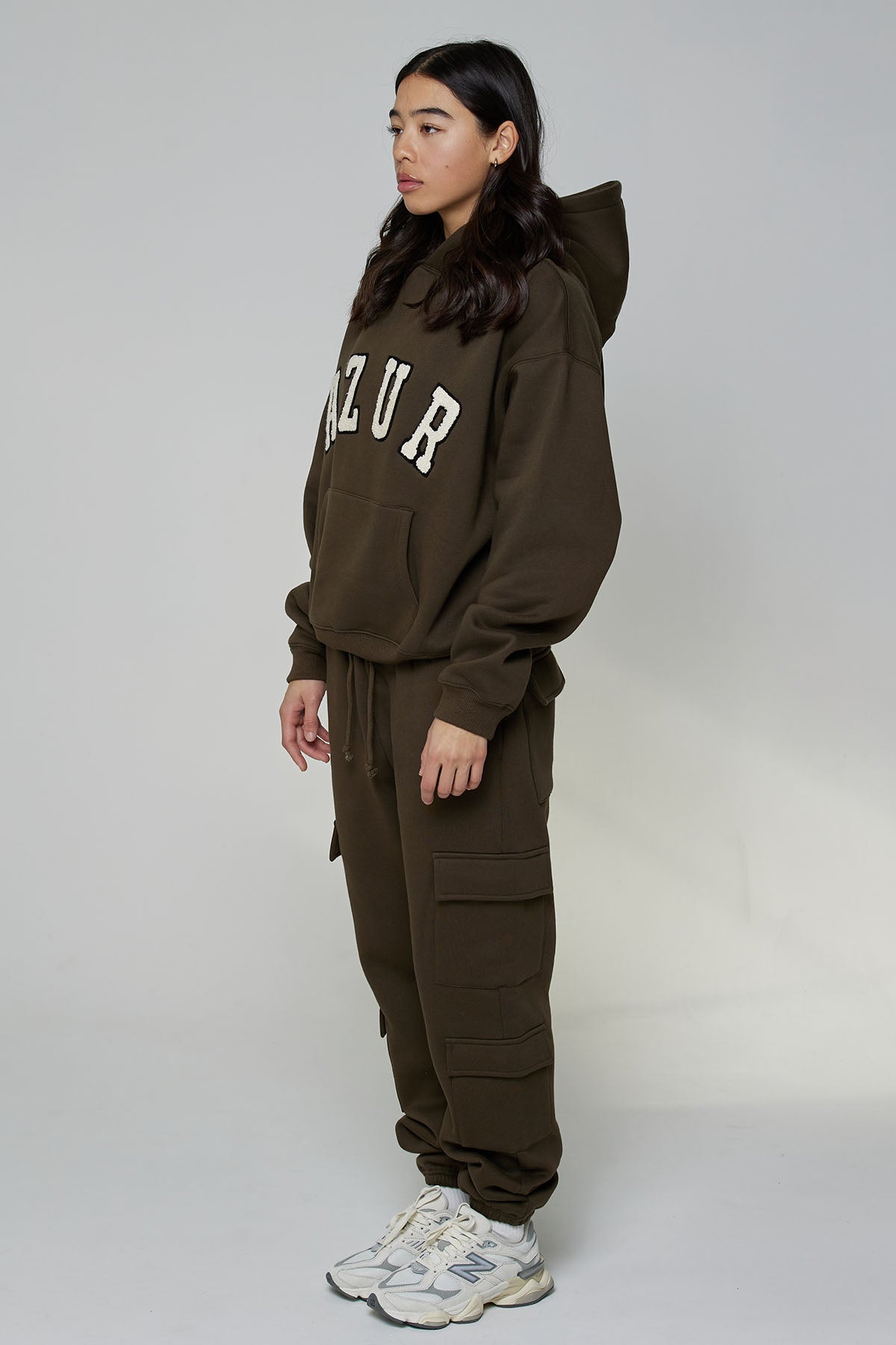 CLOUD CARGO SWEATPANTS - HAZEL BROWN