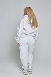 CLOUD CARGO SWEATPANTS - HEATHERED GREY