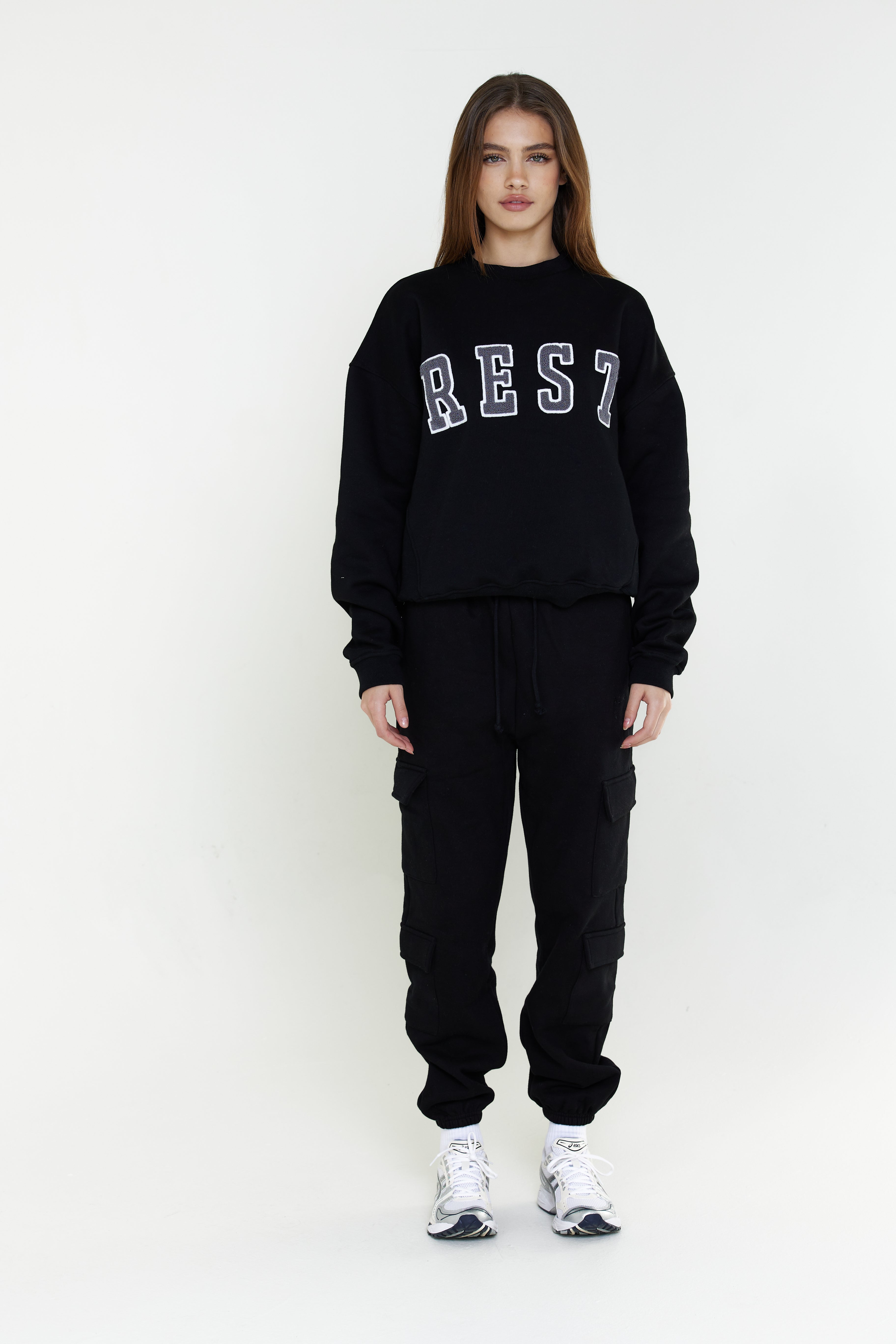 CLOUD CARGO SWEATPANTS - ONYX