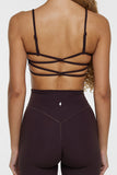 CLASSIC FIT BAREBACK BRA - BLACK COFFEE