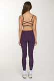 CLASSIC FIT LEGGINGS - BLACK PLUM