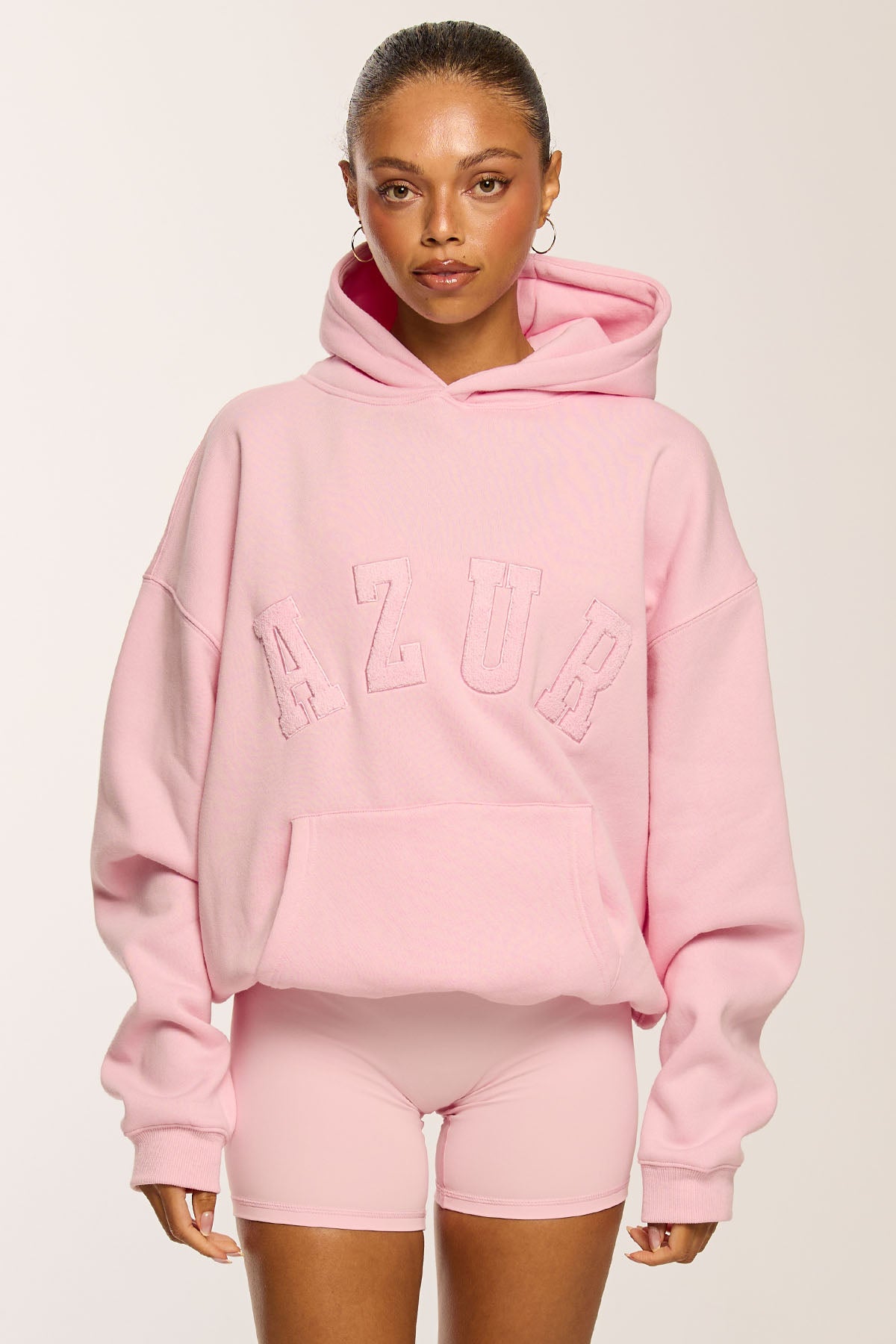CLOUD SWEAT SHORTS - BLUSH