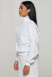 CLOUD 1/4 ZIP - HEATHERED GREY