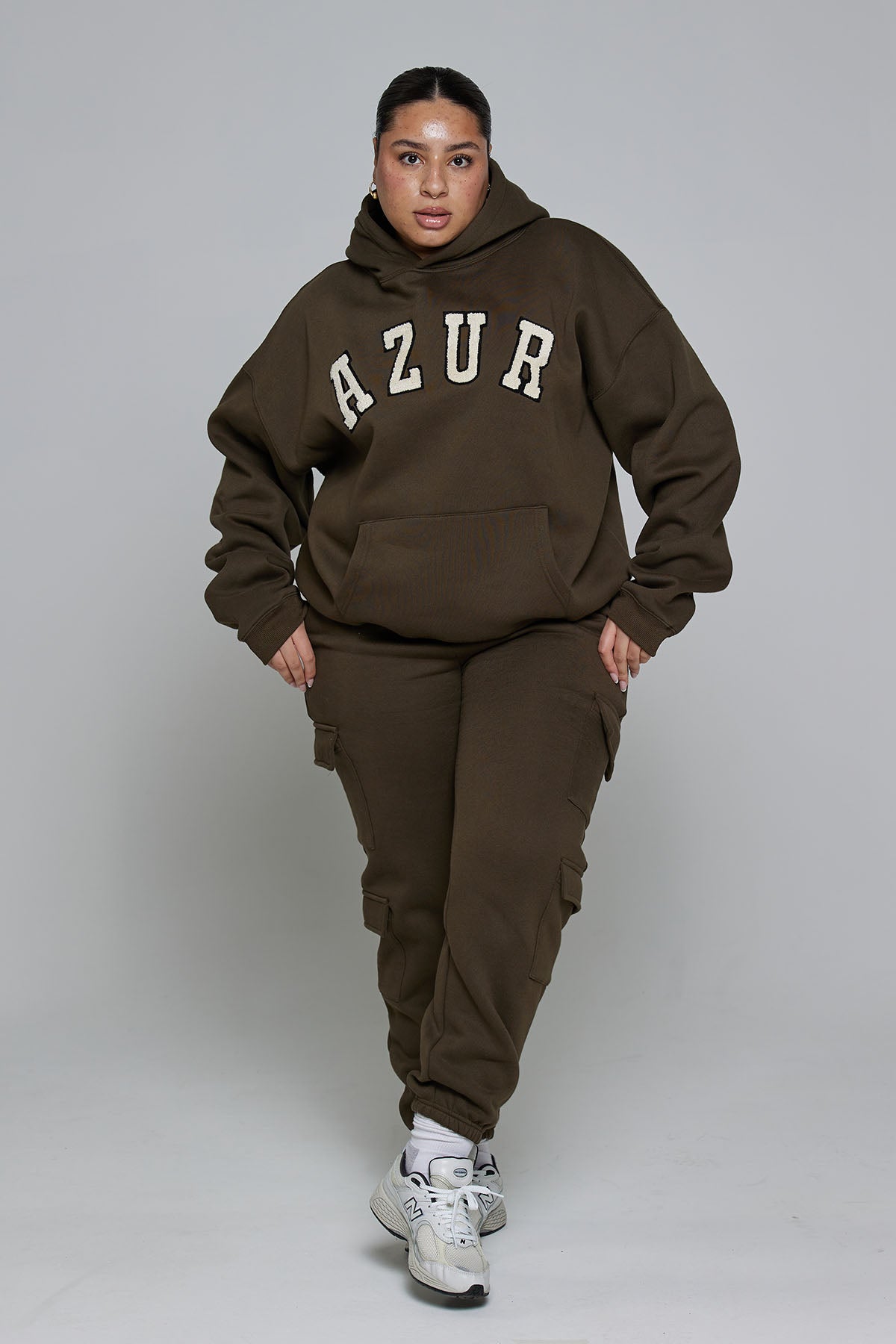 CLOUD CARGO SWEATPANTS - HAZEL BROWN