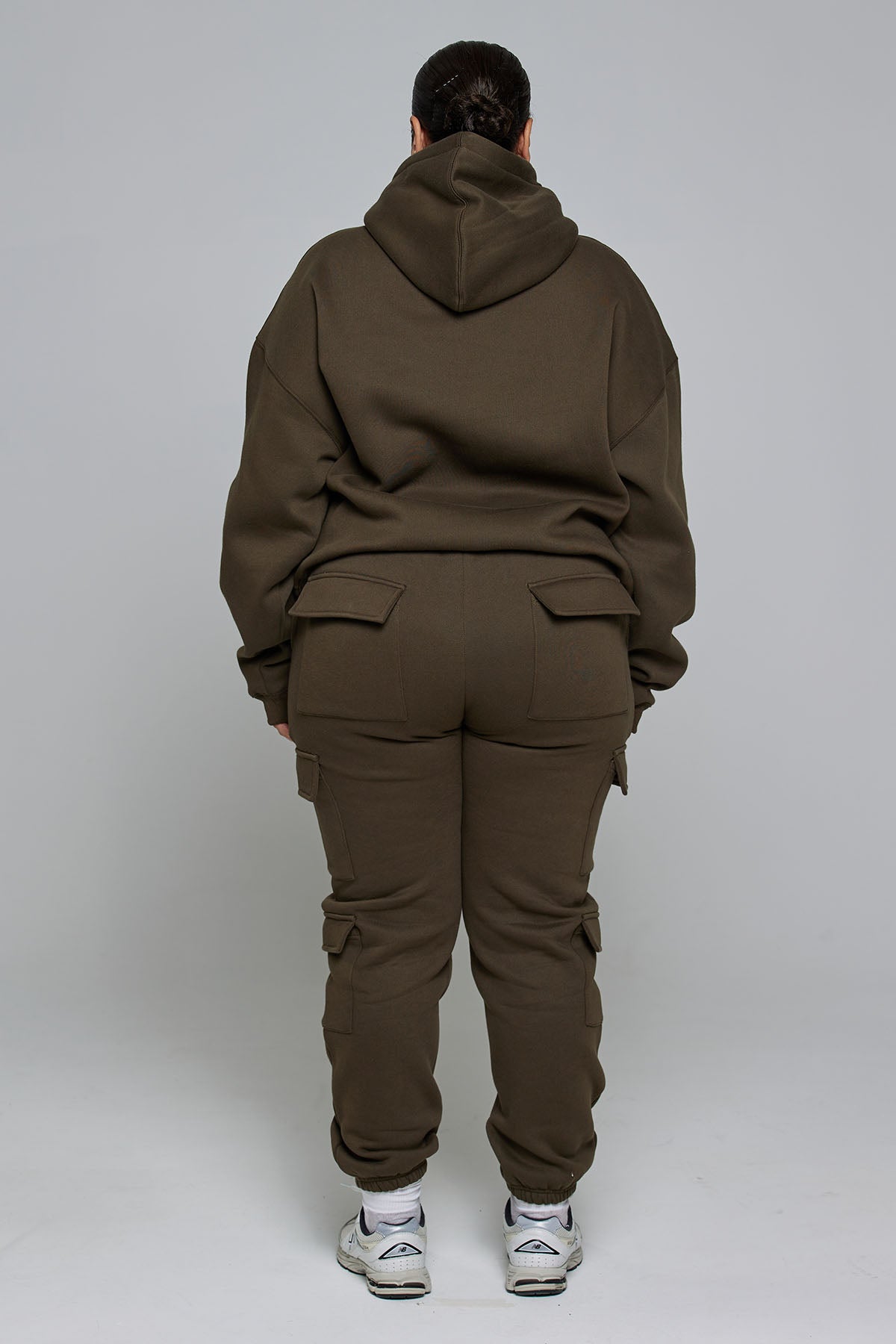 CLOUD CARGO SWEATPANTS - HAZEL BROWN