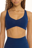 CLASSIC FIT KNOT BRA - LAKE