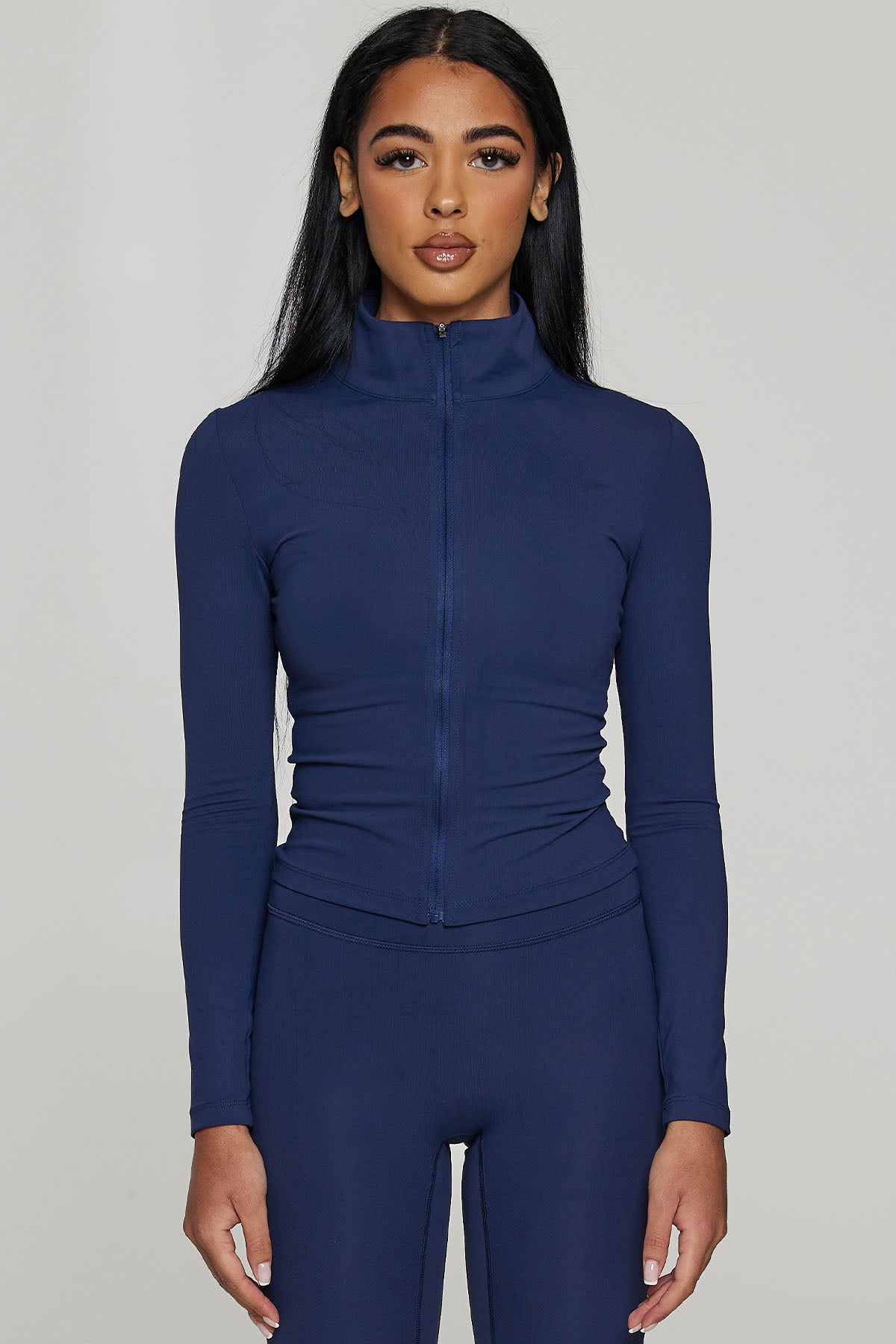 CLASSIC FIT ZIP UP - LAKE