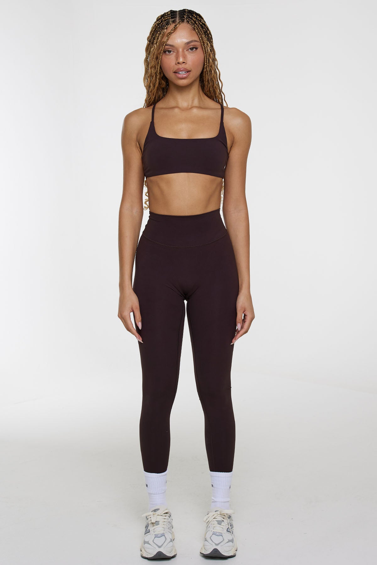 CLASSIC FIT LEGGINGS - BLACK COFFEE
