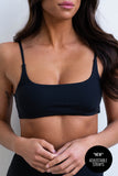 CLASSIC FIT BAREBACK BRA - ONYX