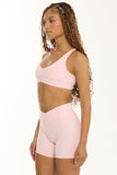 CLASSIC FIT TIE THE KNOT BRA - BLUSH