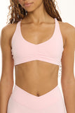 CLASSIC FIT TIE THE KNOT BRA - BLUSH