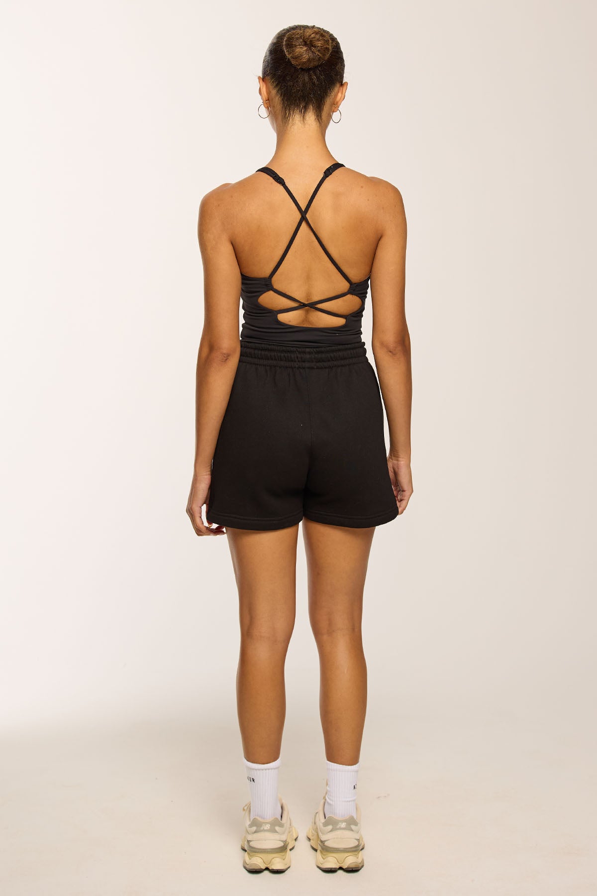 CLOUD SWEAT SHORTS - ONYX