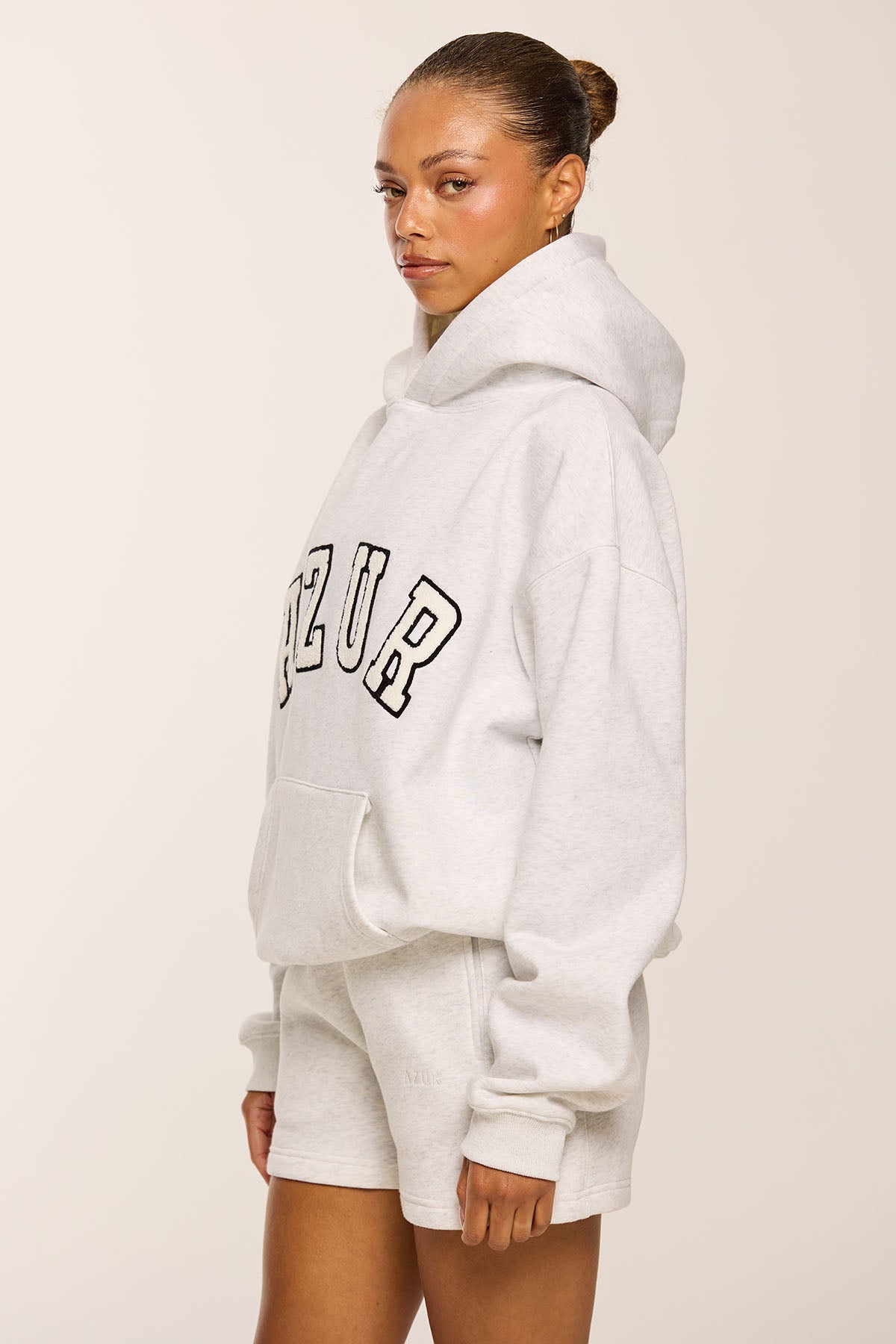 CLOUD SWEAT SHORTS - HEATHERED GREY