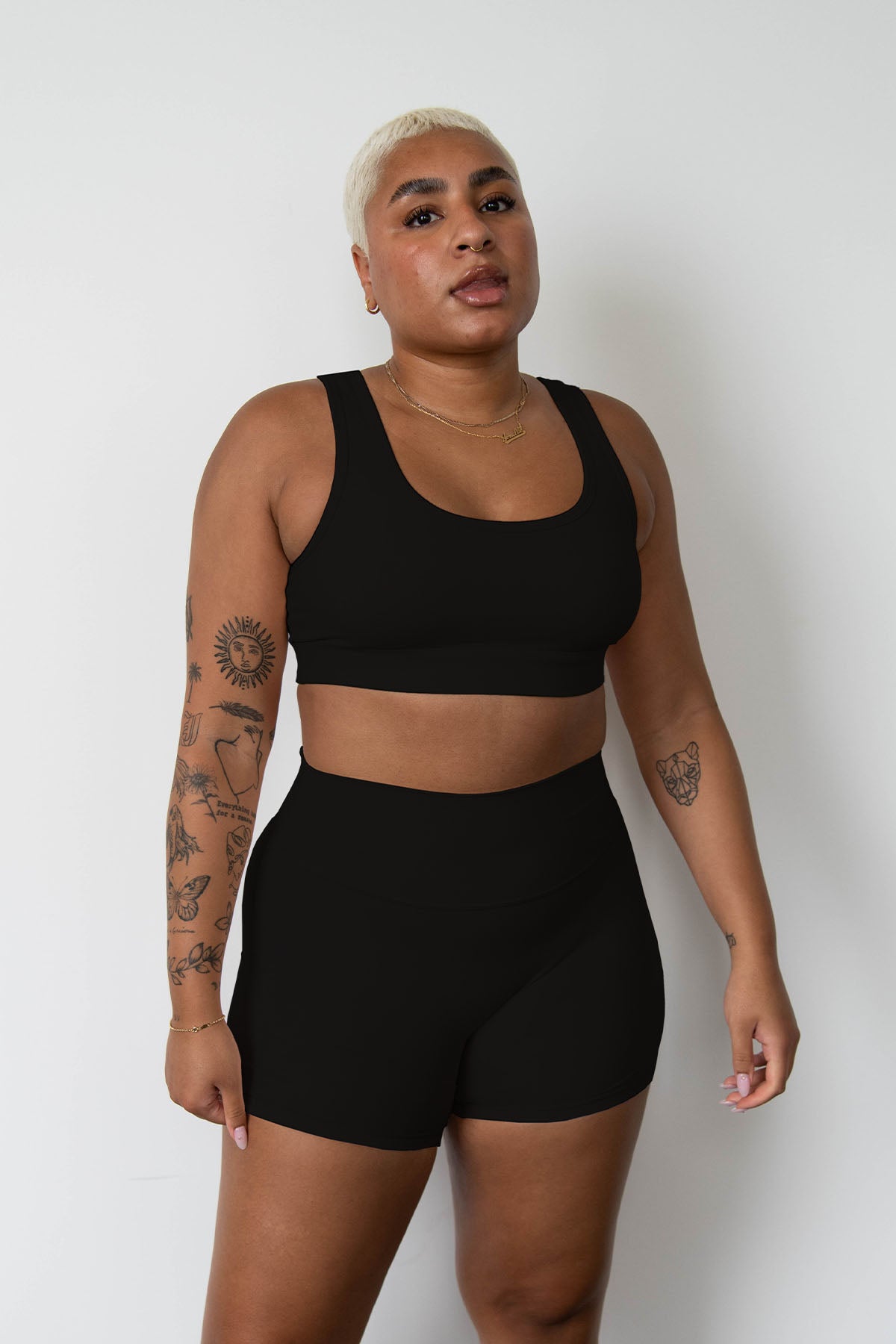 CLASSIC FIT BIKE SHORTS 5" - ONYX