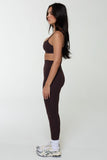 CLASSIC FIT LEGGINGS - BLACK COFFEE