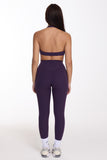 CLASSIC FIT LEGGINGS - BLACK PLUM