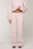 CLOUD STRAIGHT SWEATPANTS - BOW