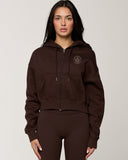 HORSE SHOW HOODIE - BLACK COFFEE