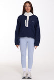 FLEECE PULLOVER - BLUE RIBBON