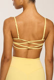 CLASSIC FIT BAREBACK BRA - BUTTER YELLOW
