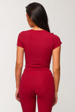 CLASSIC FIT TEE - CHERRY