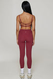 CLASSIC FIT LEGGINGS - CHERRY NOIR