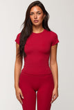 CLASSIC FIT TEE - CHERRY