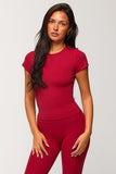 CLASSIC FIT TEE - CHERRY