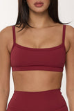 CLASSIC FIT BASE BRA - CHERRY NOIR