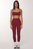 CLASSIC FIT LEGGINGS - CHERRY NOIR