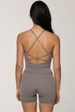 CLASSIC FIT HALTER TANK - DOVE