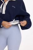 FLEECE PULLOVER - BLUE RIBBON