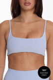 CLASSIC FIT BAREBACK BRA - DUSTY BLUE