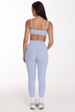 CLASSIC FIT LEGGINGS - DUSTY BLUE