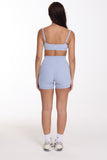 CLASSIC FIT BIKE SHORTS 5" - DUSTY BLUE