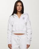 HORSE SHOW HOODIE - HEATHERED GREY
