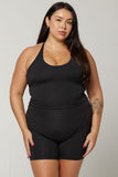 CLASSIC FIT HALTER TANK - ONYX