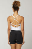 CLASSIC FIT HALTER TANK - WHITE