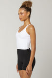 CLASSIC FIT HALTER TANK - WHITE