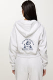 HORSE SHOW HOODIE - HEATHERED GREY