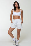 CLOUD SWEAT SHORTS - HEATHERED GREY