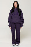 CLOUD HOODIE - BLACK PLUM