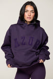 CLOUD HOODIE - BLACK PLUM