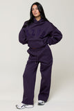 CLOUD HOODIE - BLACK PLUM