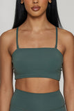 CLASSIC FIT BANDEAU BRA - HUNTER