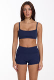 CLASSIC FIT FOLD OVER SHORTS - LAKE