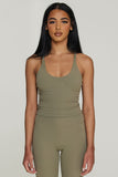 CLASSIC FIT HALTER TANK - LAUREL