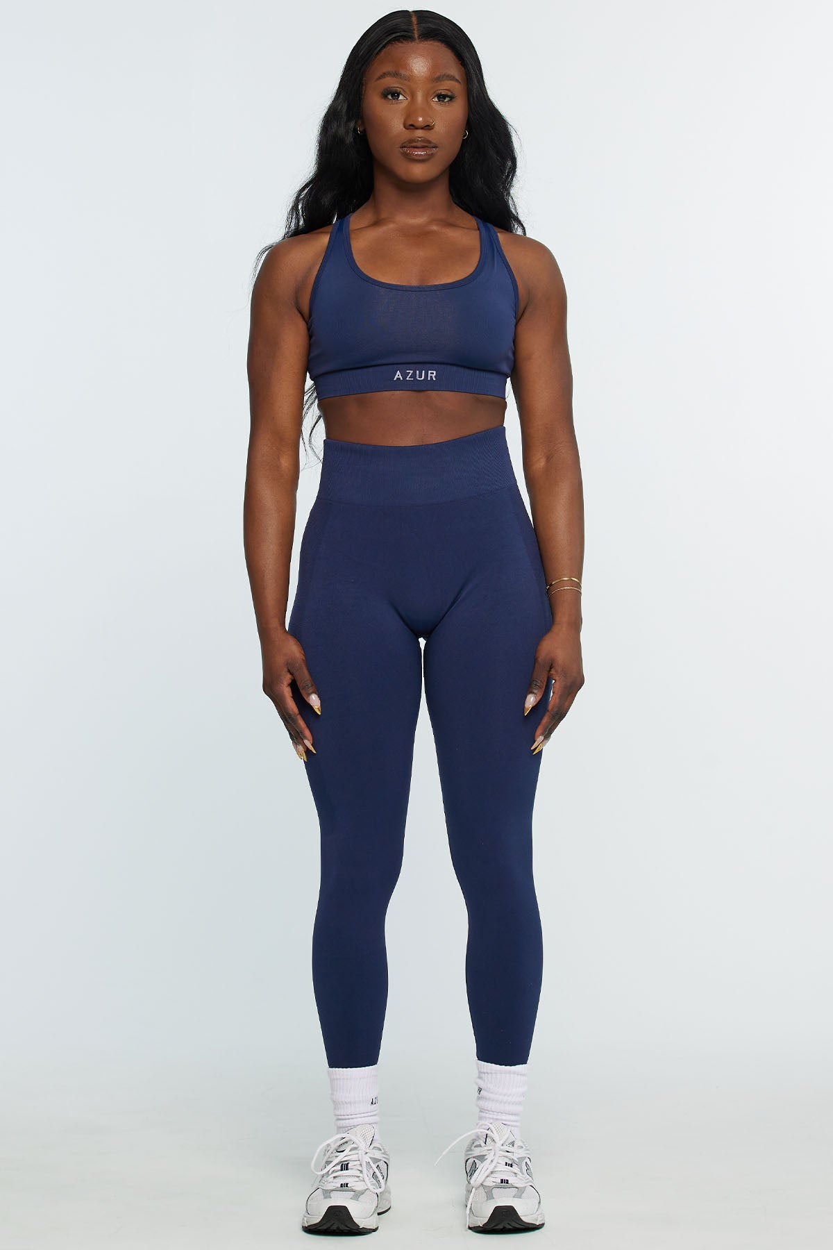 PRO SEAMLESS LEGGINGS LAKE – AZUR FIT® - Main Image