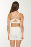 CLASSIC FIT CROSS WAIST SHORTS - OAT