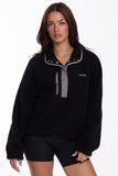 FLEECE PULLOVER - ONYX MOON